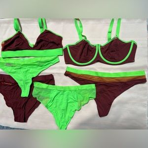 Brand new parade matching bra /panty sets